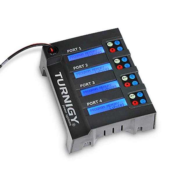 Turnigy Quad 4x6S Lithium Polymer Charger 400W DC Only